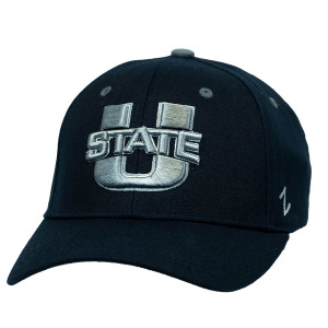 Navy Silver U-State Cap Hat
